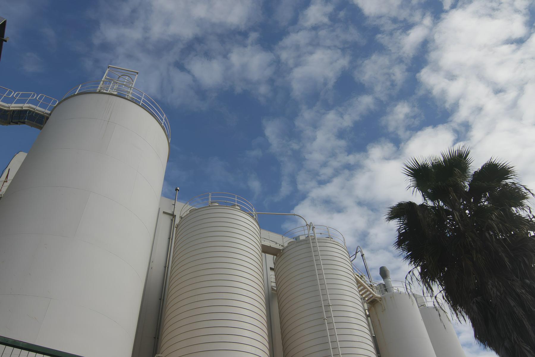 Industrial production silos